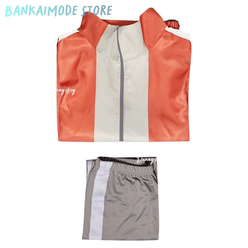 Jiji Cosplay Anime Dandadan Cosplay Fantasia Costume Top Pants Disguise For Boys Men Adult Halloween Carnival Party Suit