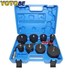 Set di strumenti per Tester di perdite del sistema Turbo da 9 pezzi turbocompressore Turbo Boost Leak Tester 1-3/8 