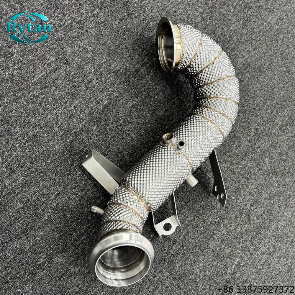 

Выхлопная система Rytan из нержавеющей стали 304 с прямыми трубами Valvetronic и даунпайпом для A45S CLA45 2.0T OPF