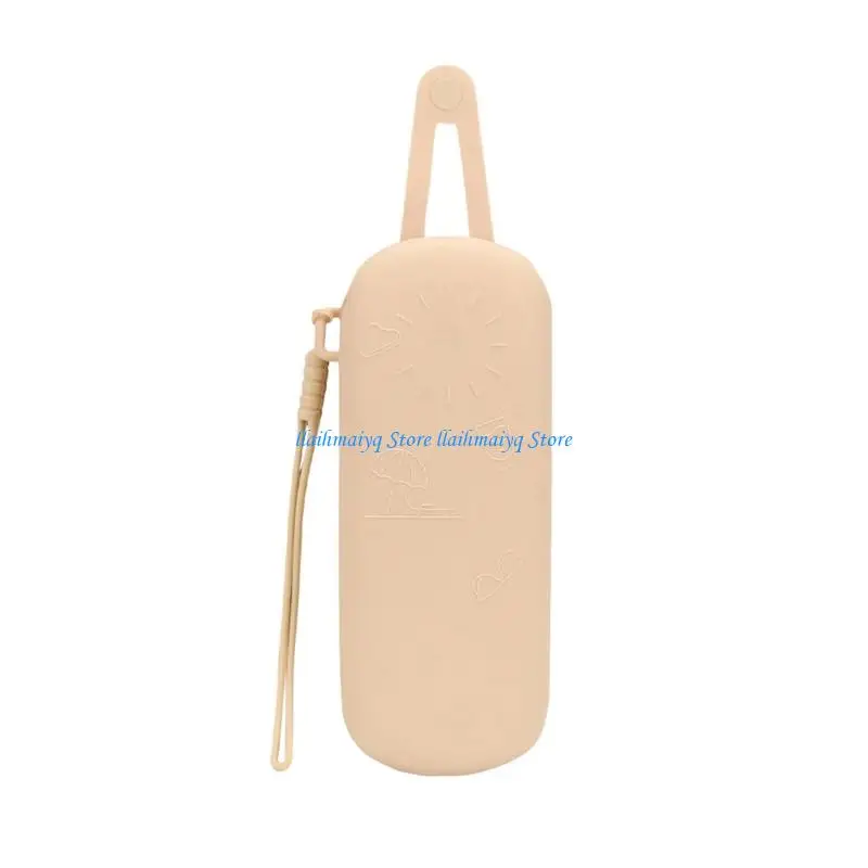 

573B Trendy Glasses Case For Women Glasses Holder Eyeglasses Case Silicone Sunglasses Holder Easy Opening Lip