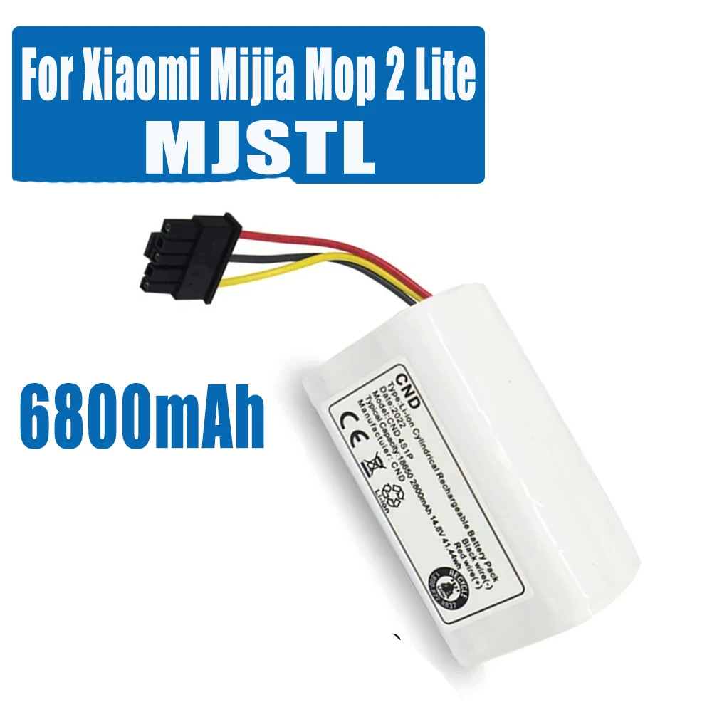 

14,4 В 14,8 В 2600 мАч 3500 мАч литий-ионный аккумулятор для Xiaomi Mijia Mi Robot Mop 2 Lite Sweeper Vacuum MJSTL оптовая продажа
