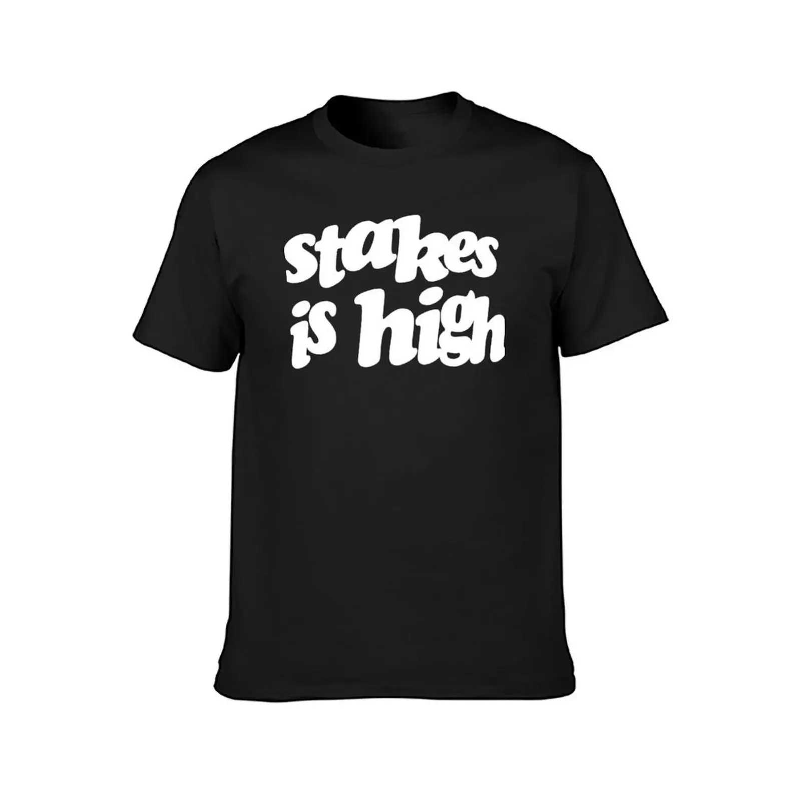 Stakes is high T-Shirt anime stuff anime t shirts men clothings