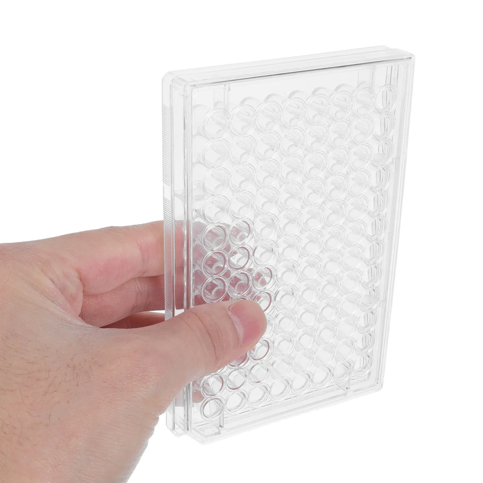 

10 шт. пластиковых чашек для клеточных культур с плоским дном, 96-луночные, прозрачные, для микробиологических исследований, многоразовые, для лабораторных культур