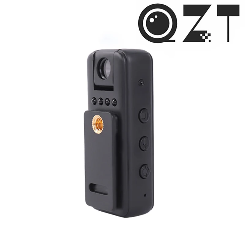 

Qzt Mini Action Camera HD 1080P Camera Recording All-in-one Infrared Night Vision Wireless Mini Camera Rotating 180° Lens Camera