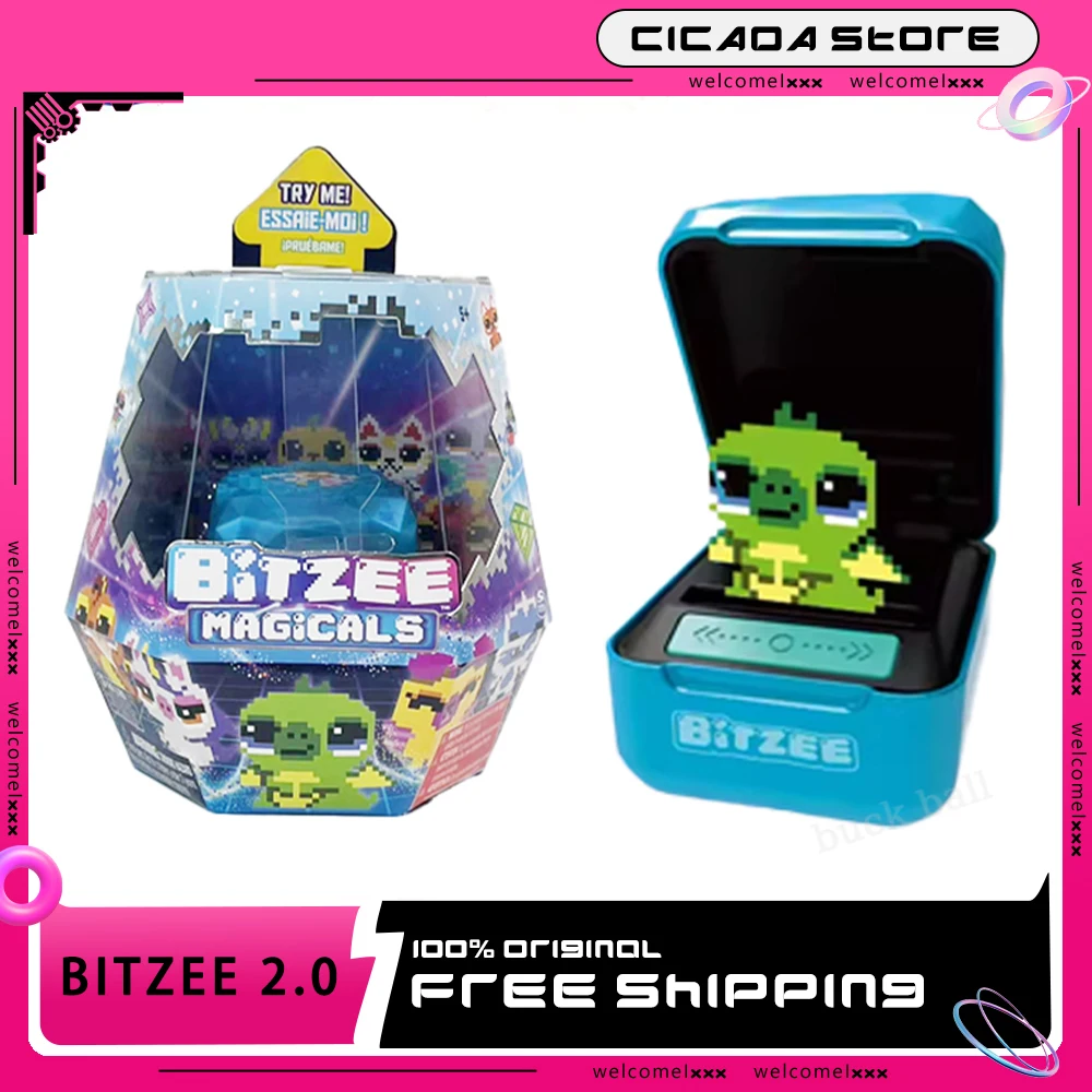 Bitzee 2.0 Magicals Electronic Digital Pet Spinmaster Digital Pet Toys Interactive Custom Virtual Game Smart Tamagotchi For Kids