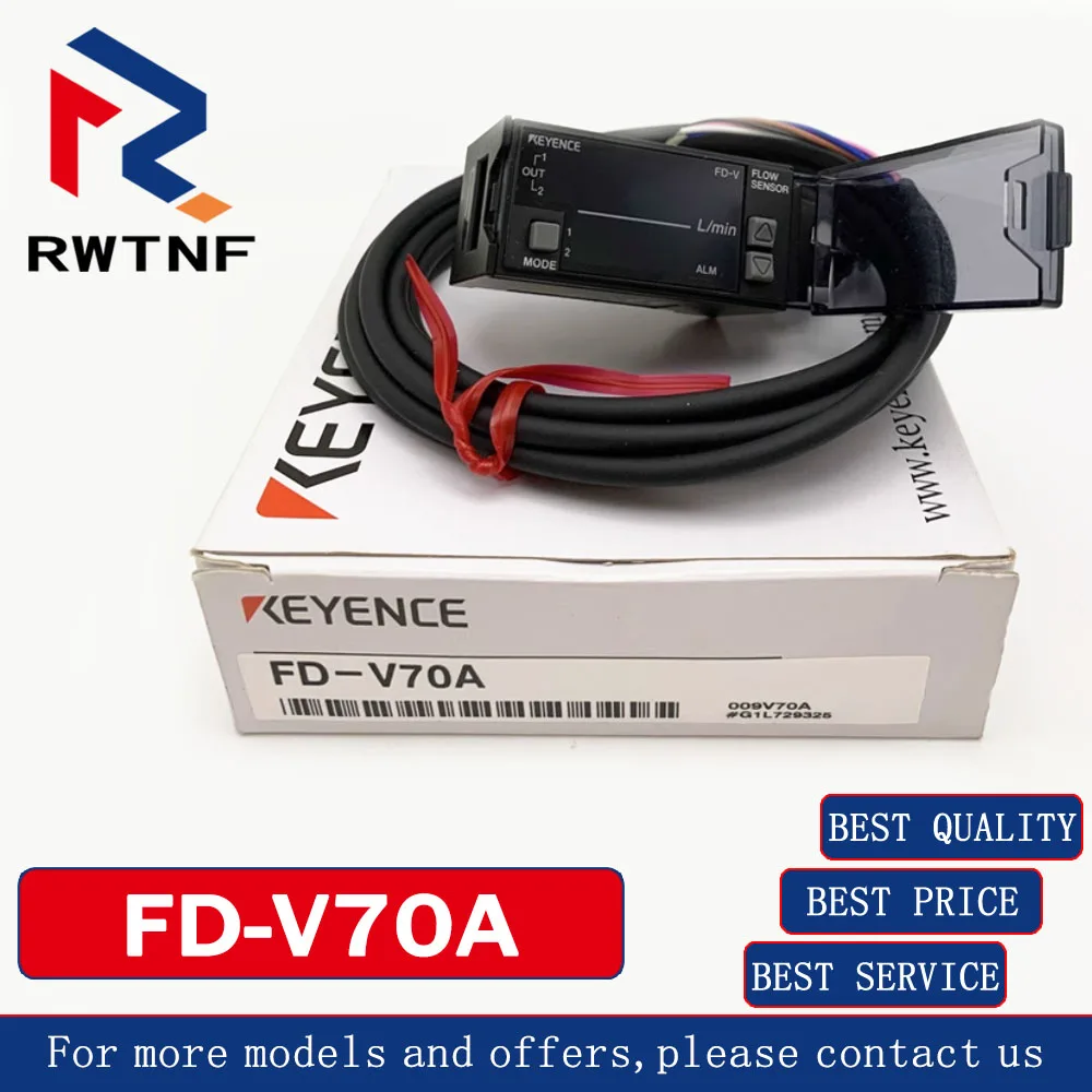 Brand New Genuine FD-V70A KEYENCE Liquid flow meter sensing sensor，Spot inventory