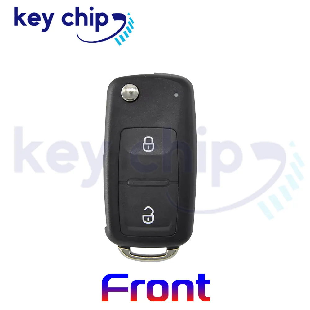 Keyless Flip Key For VW Amarok Transporter T6 2018+ 433MHzASK  Megamos AES  7E0837202BD