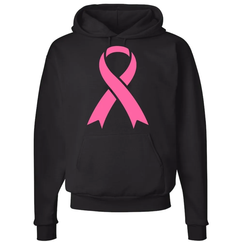 

Breast Cancer Hoodie Pink Ribbon Hooded Sweatshirt Breast Cancer Awareness Hoodie Autumn and Winter Sportswear