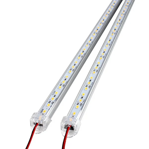 

2pcs Hard Light Rigid Led Bar Light Strip Bar 50cm White 36 SMD 5630 DC12V 14 IP65 Aluminum for Home Hotel Mall Decor