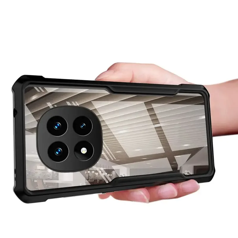 레드미 노트 14 프로 플러스 5G 14 노트 케이스, 투명 아크릴 후면 커버, 레드미 노트 14 4G/5G 자석 거치대 링 보호 코크