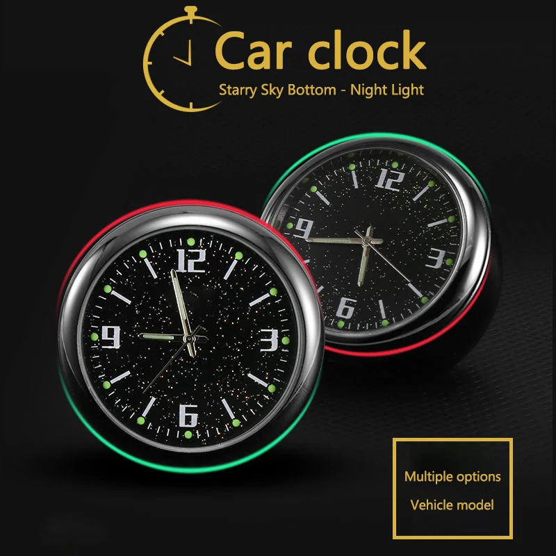 Car Electronic Clock Luminous Starry Sky Watches Quartz Watch For BMW M E46 E36 E34 F10 E90 F30 E60 F30 E53 E30 E92 E87 Sticker view 6