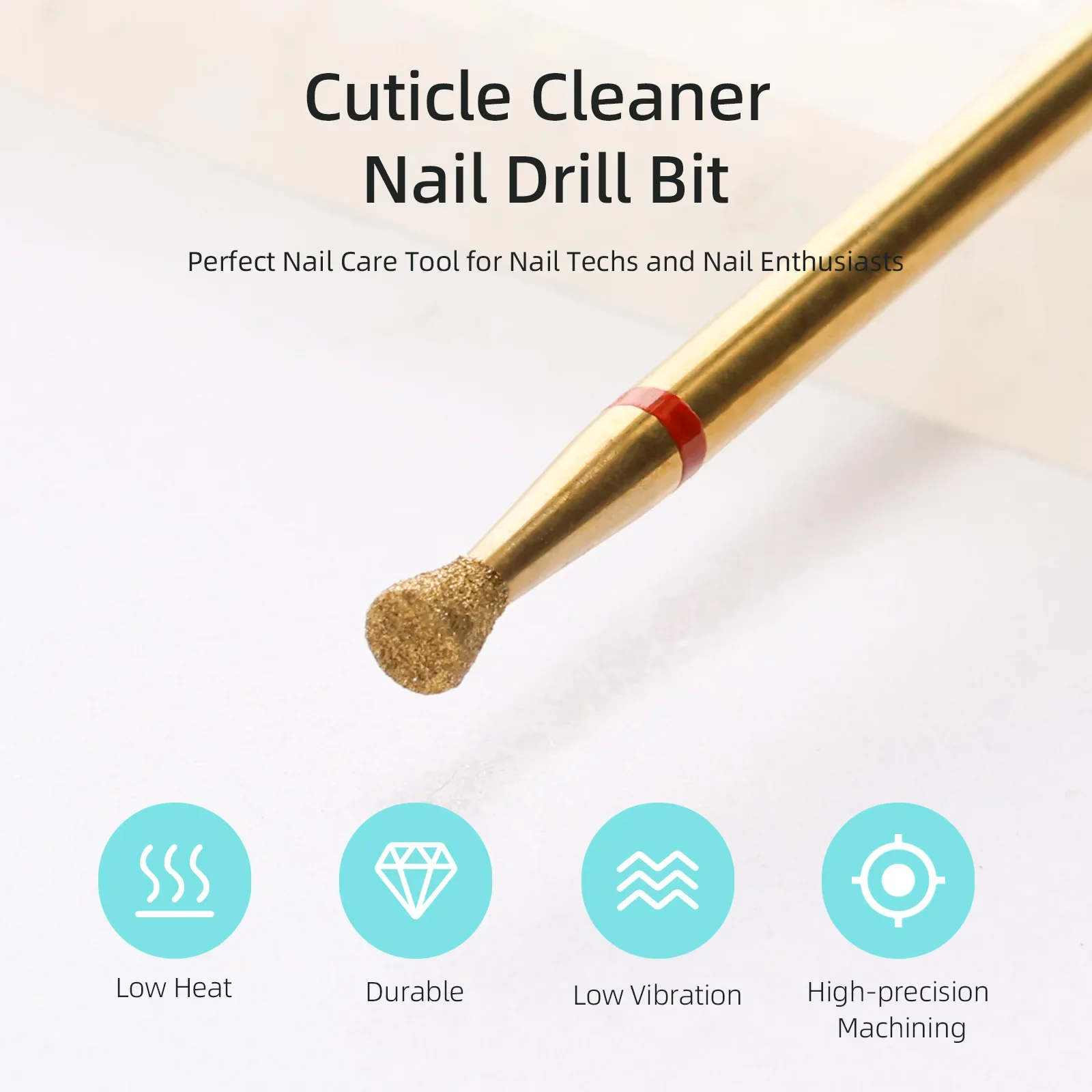 HYTOOS 3 مللي متر مقلوب مخروط بشرة نظيفة مسمار مثقاب ، التيتانيوم الروسية الماس مسمار بت الجلد الميت الأنظف اكسسوارات أداة #2