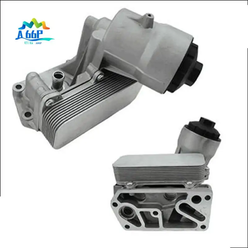 

A66P-Car Engine Oil Cooler For VW Touareg 2002-2013 Transporte Oil Radiator 070115389B 070115389D 070115389E Parts Accessories