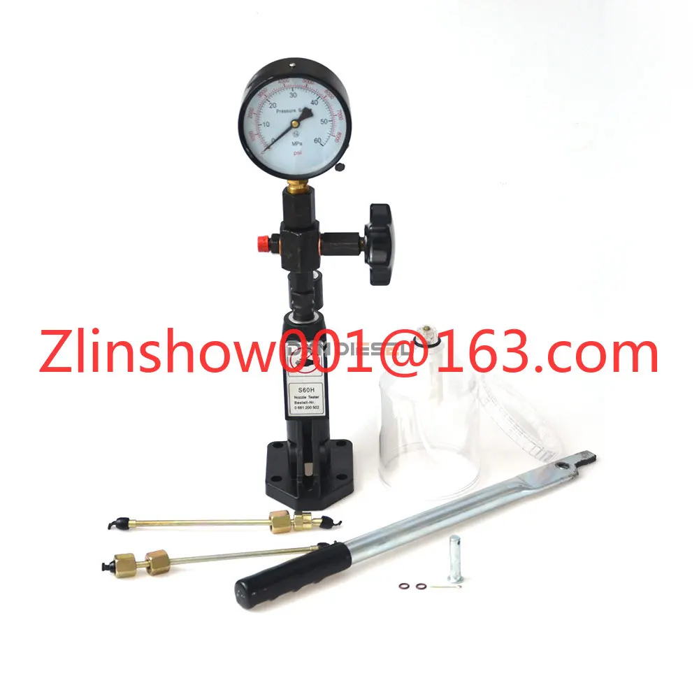Nozzle Tester diesel Injector Nozzle Testing Fuel test 600bar 8000psi Nozzle Tester Gauge  test