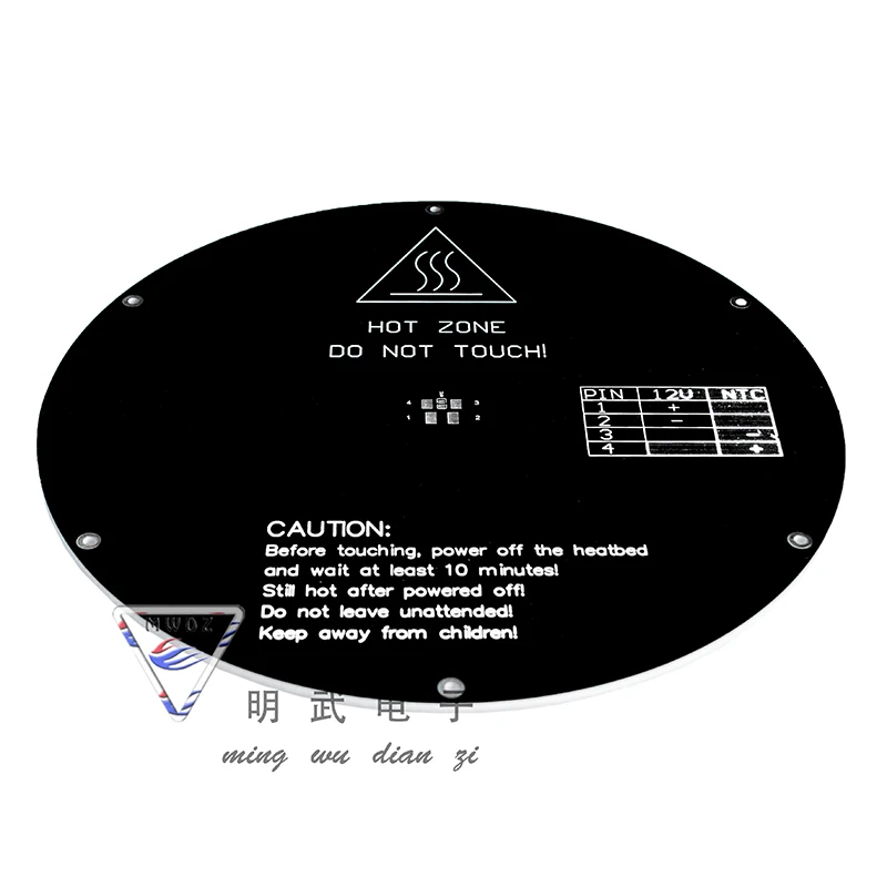 3D Printer Delta rostock/round hotbed/MK3 Reprap Standard 3mm