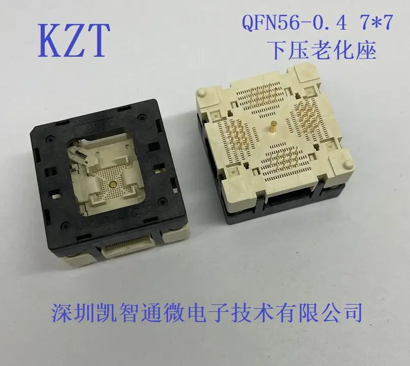 QFN56-0.4 (7*7) Test Socket Aging Socket IC SOCKET QFN56 7*7 Chip Burning Socket
