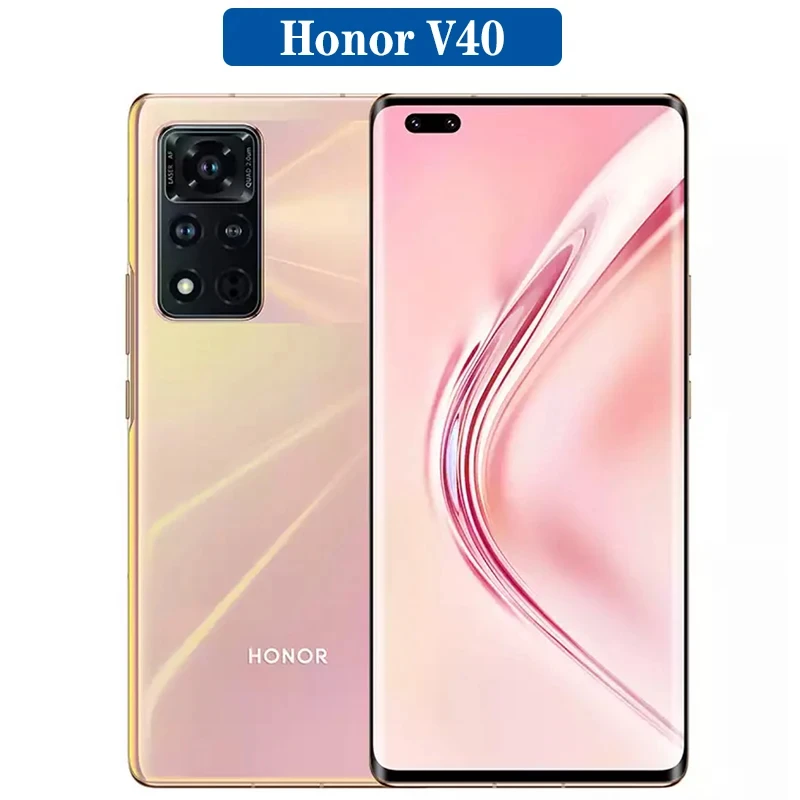 Honor-teléfono móvil V40 5G usado, 8GB de RAM, 128GB, 256GB, Dimensity 1000 + Octa Core, 6,72 pulgadas, 2676x1236P, OLED, 120Hz, cámara de 50MP, 66W