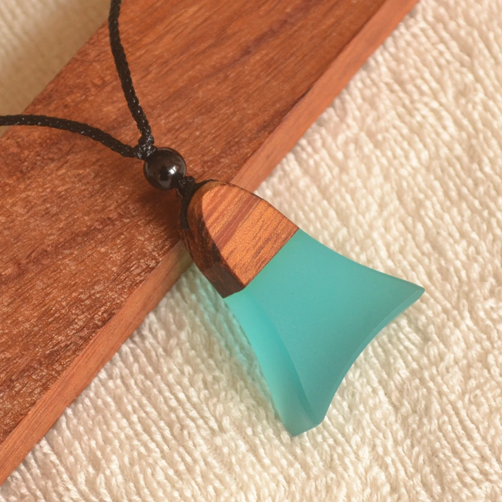 

Ремесла, мужские и женские ожерелья из состаренной смолы из древнего дерева, подвески, ювелирные подарки ABB041