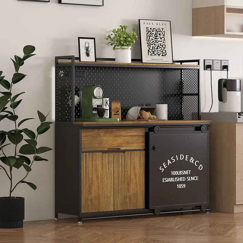 

Wine Decoration Modern Home Bar Cabinet Luxury Antique Furniture Rack High End Open Cabinets Outdoor Drinks Iron Nordic Wall