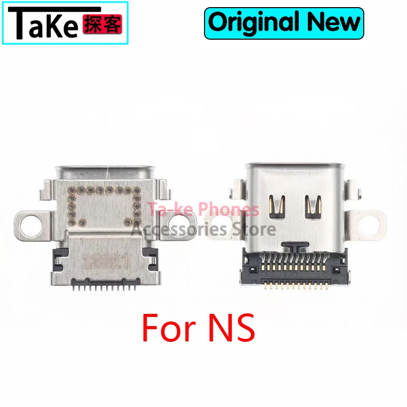 10-100Pcs For NS Switch OLED NS pro NS lite USB Charging Port For Switch Lite Console Power Connector Type-C Charger Socket Jack