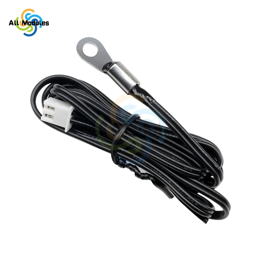 W1209 0.3m 0.5m 1m 2m 3m Waterproof NTC Thermistor Accuracy Temperature Sensor 10K 1% 3950 Wire Cable Probe For Arduino W1401