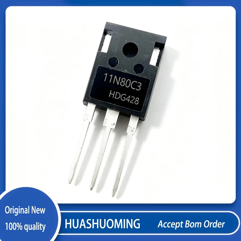 10Pcs/Lot SPW11N80C3 11N80C3 11N80 TO-247
