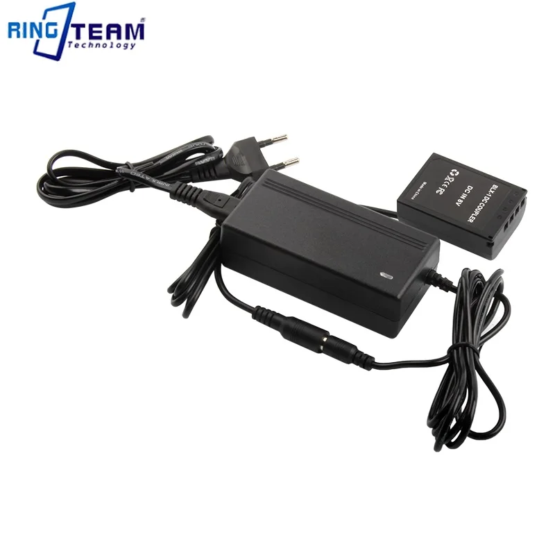 BLX-1 dc acoplador blx1 manequim bateria + AC-E6 ace6 ac e6 adaptador de energia adequado para olympus om1 OM-1 micro câmera slr