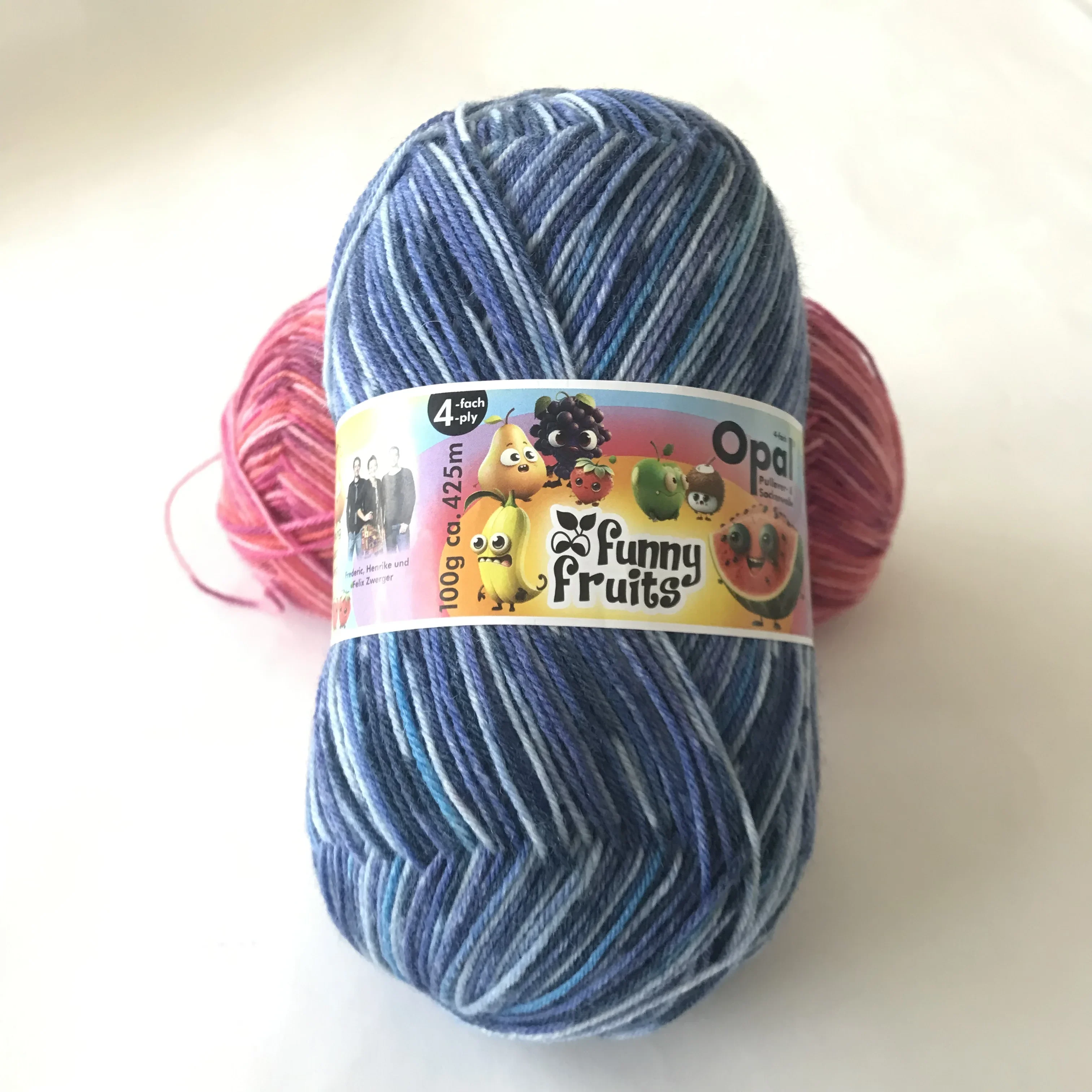 1*100g ball Opal Funny Fruits wool yarn 75% wool, 25% polyamide/ Nylon socks knitting yarn