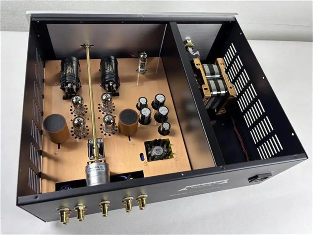 High end M7 Electronic Tube Preamplifier Double C Transformer EIZZ Potentiometer. 12AY7*4 6X4*1