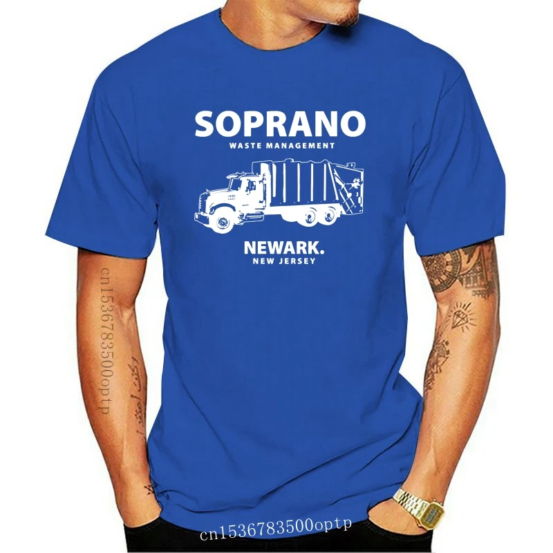 New 2021 Soprano Series Fans Mens T-Shirt 2021 Summer T Shirts Harajuku Funny Print Tshirt 100% Cotton Streetwear Tee Homme Tops