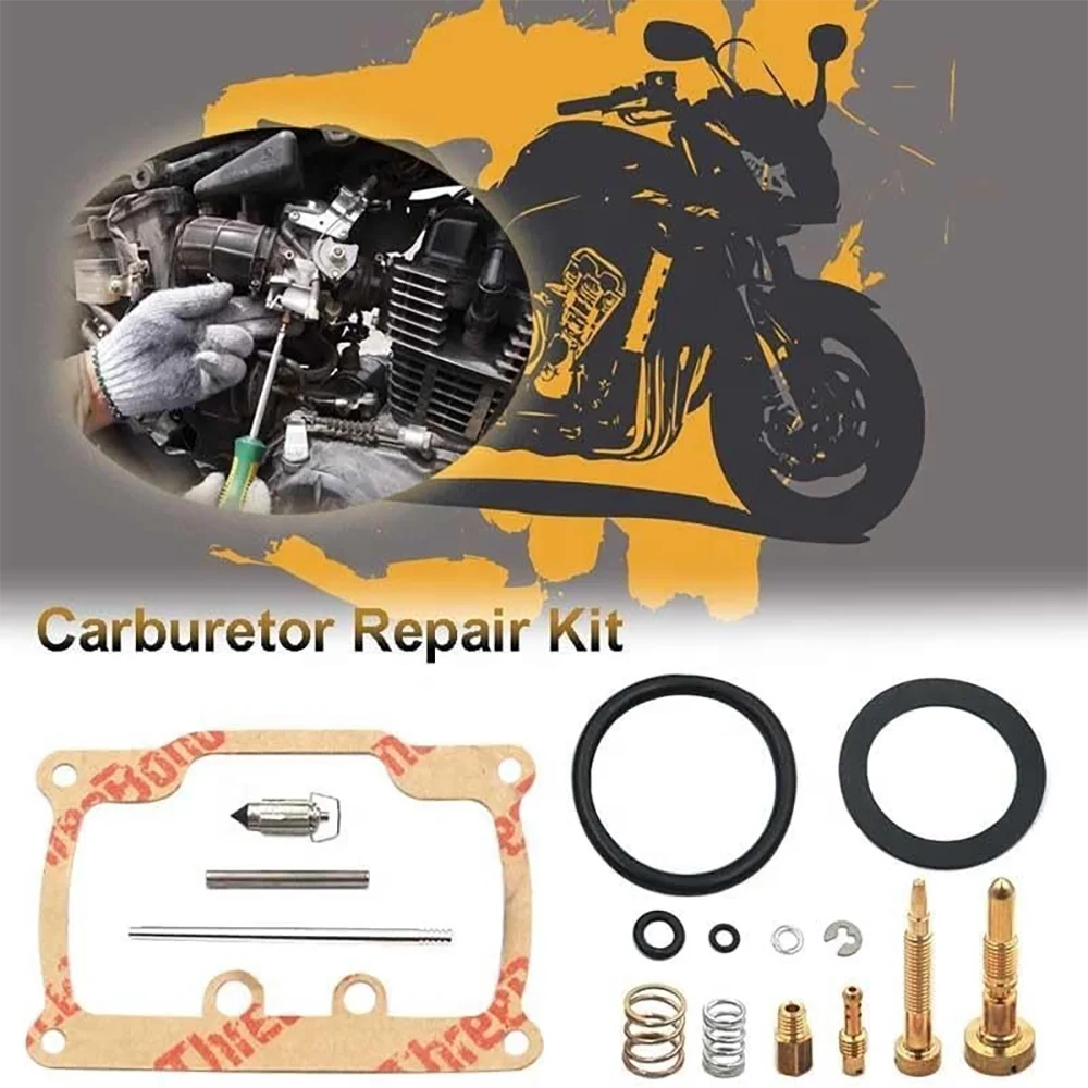 Carburetor Rebuild Kit Motorcycle For Suzuki Ts125 TS125N TC125 TS100 1972 - 1977 Automotive Carb Rebuild Ki