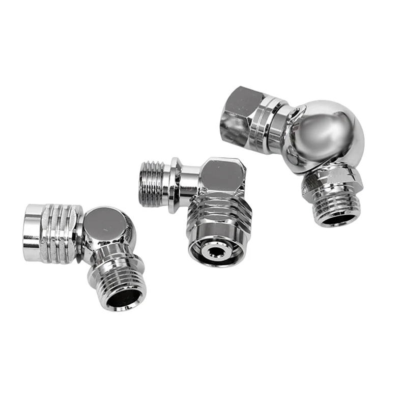 A44F-360 Degree Swivel Hose Adapter For 2Nd Stage Scuba Diving Regulator Connector Dive Replacement Parts