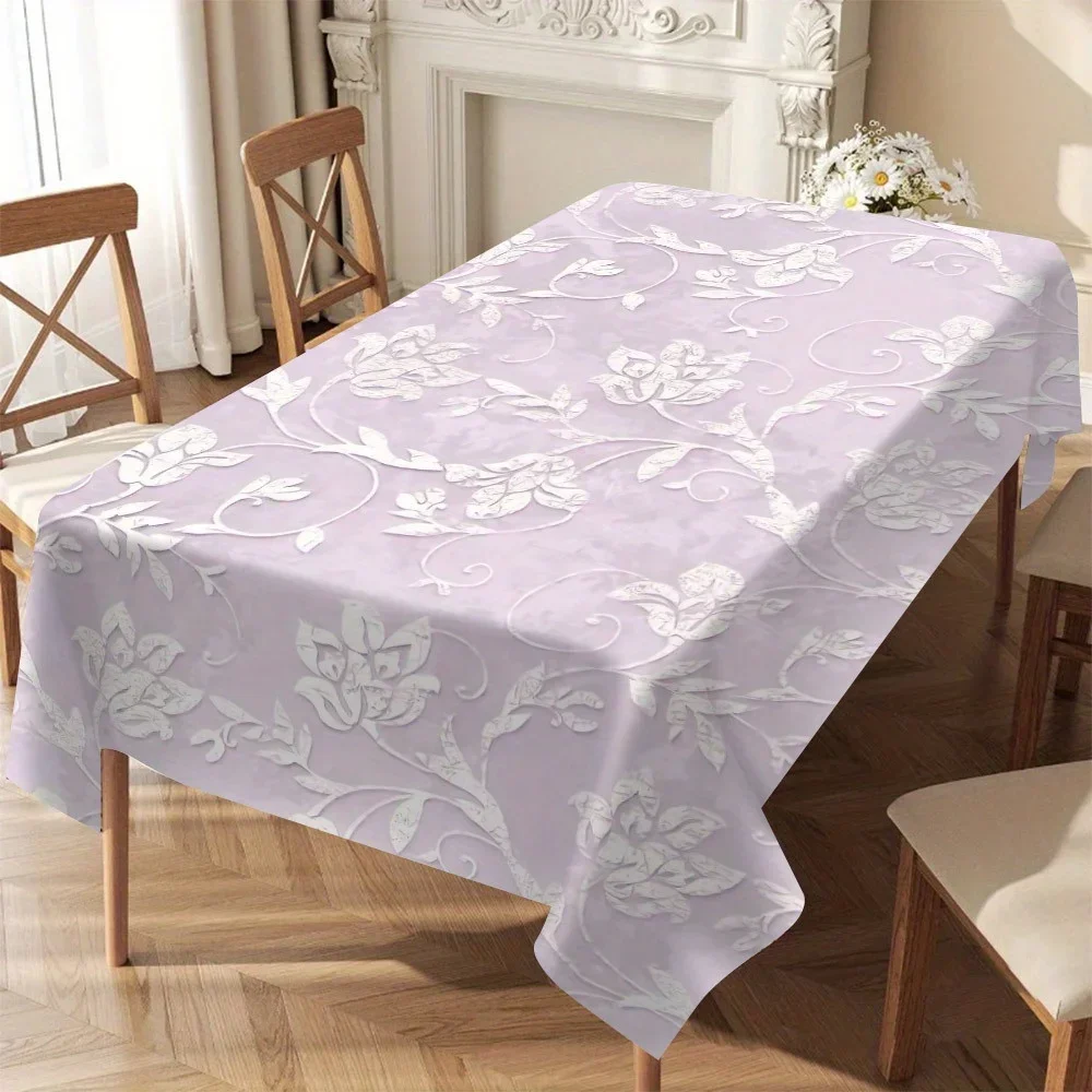 Card element vitality tablecloth - an ideal choice for outdoor dining, farmhouse decoration, Easter and Valentine's Day giftsxzj