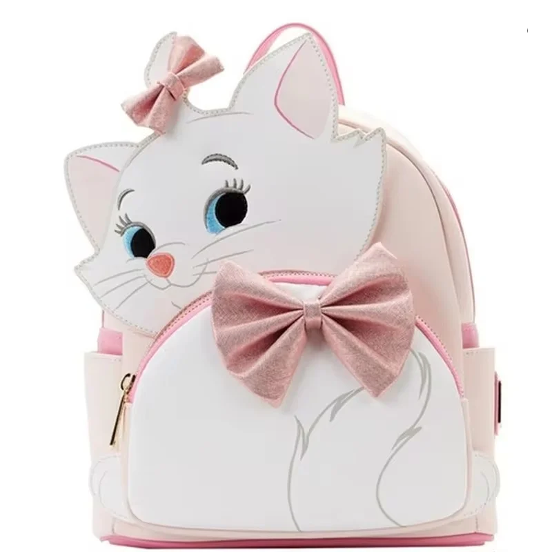 حقيبة ظهر جديدة من Disney Loungefly The Aristocats Sassy Marie حقيبة ظهر صغيرة ماري كات حقيبة ظهر نسائية غير رسمية تعطي الفتيات هدية مفاجئة