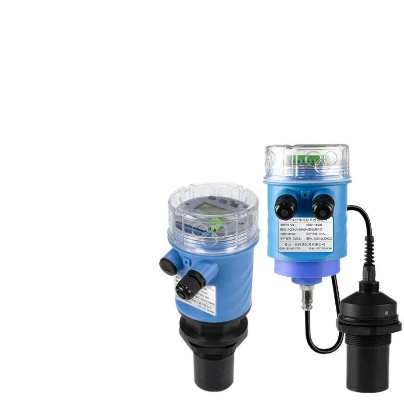 

Ultrasonic level gauge Sensor Transmitter Probe 80 Radar water level gauge Level controller