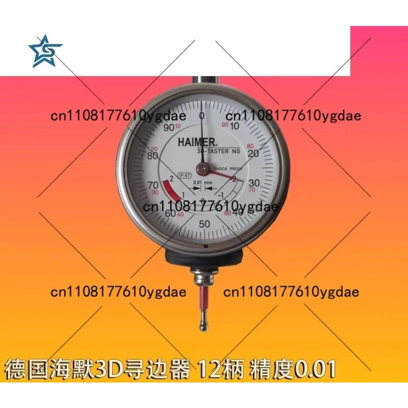 

Германия HAIMER3D Edge Finder с 12 ручками TASTER Edge Patrol Измерительный стол 80.360.00.NG