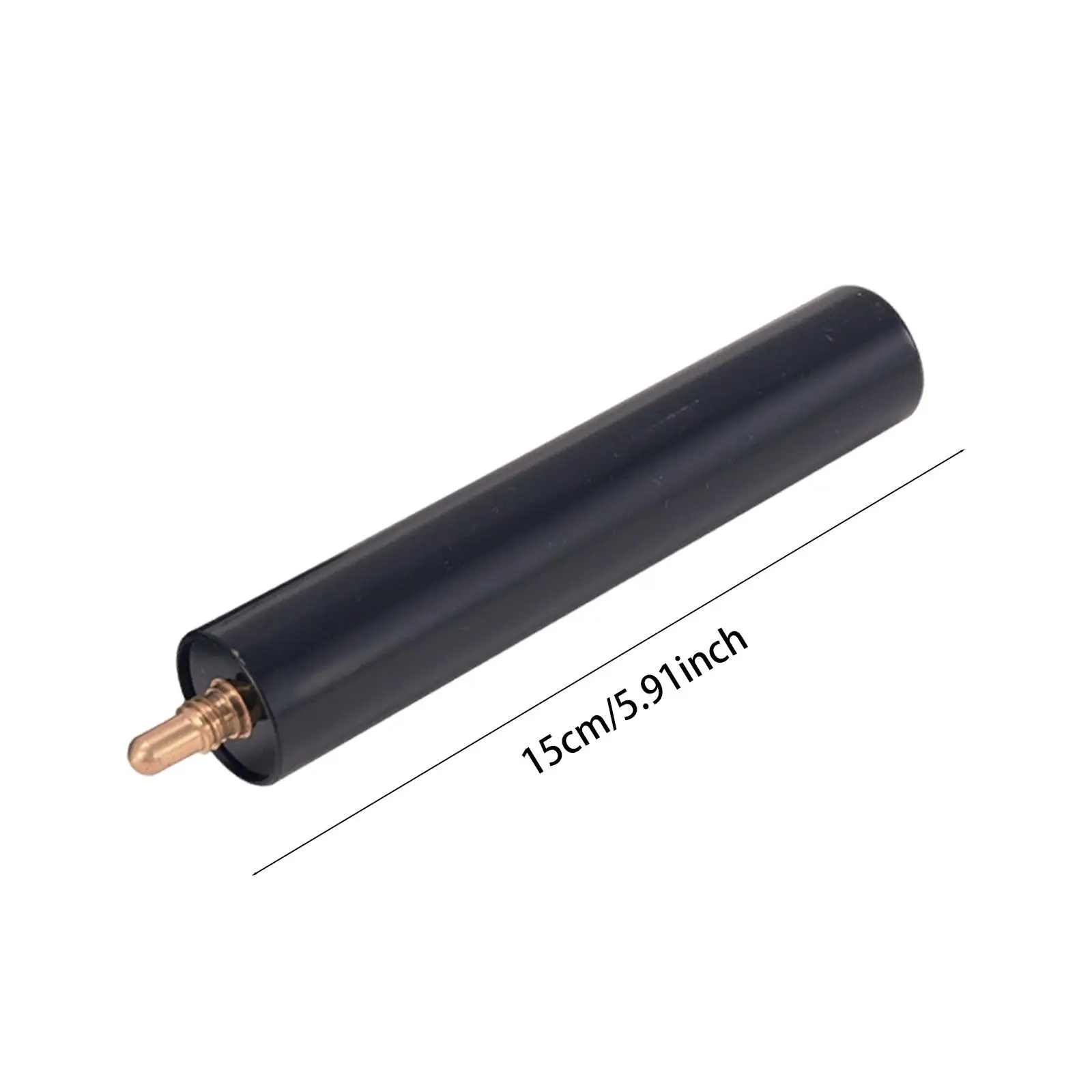 

Snooker Pool Cue Extender 15cm Portable Shaft Lengthener Universal Billiard Accessory for Cue Game