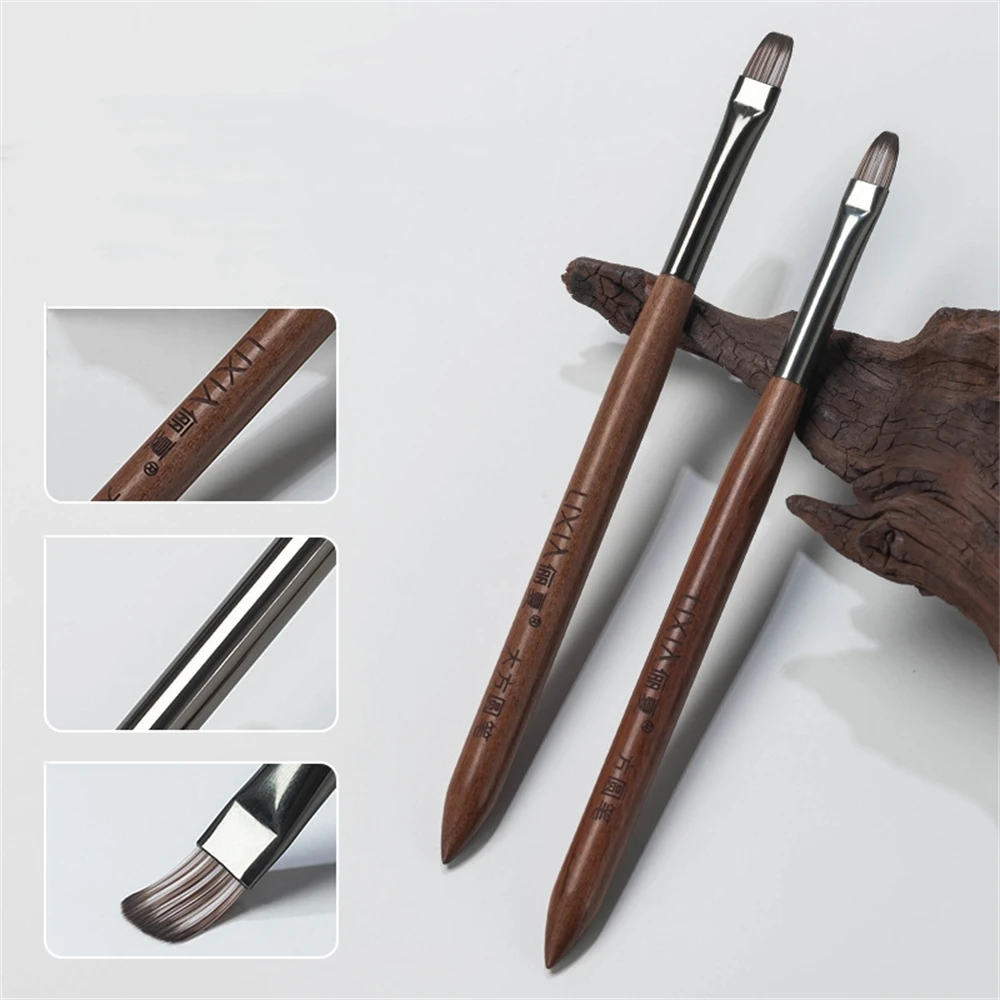

1pc Professional Nail Brushes Wooden Handle Nail Art Liner Drawing Pen Manicure Supplies Tools Accessories DIY Manicure Tools