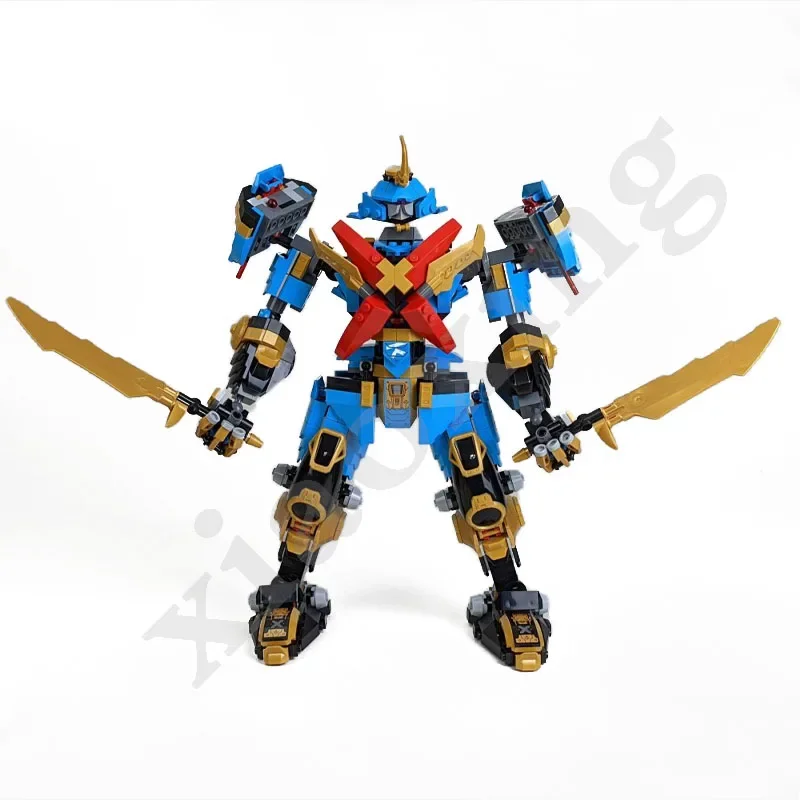 Classic Movie Series Hot Selling Mystery Samurai X Mecha Model MOC Modular and Mecha Action Character Christmas Gift Toy 71775