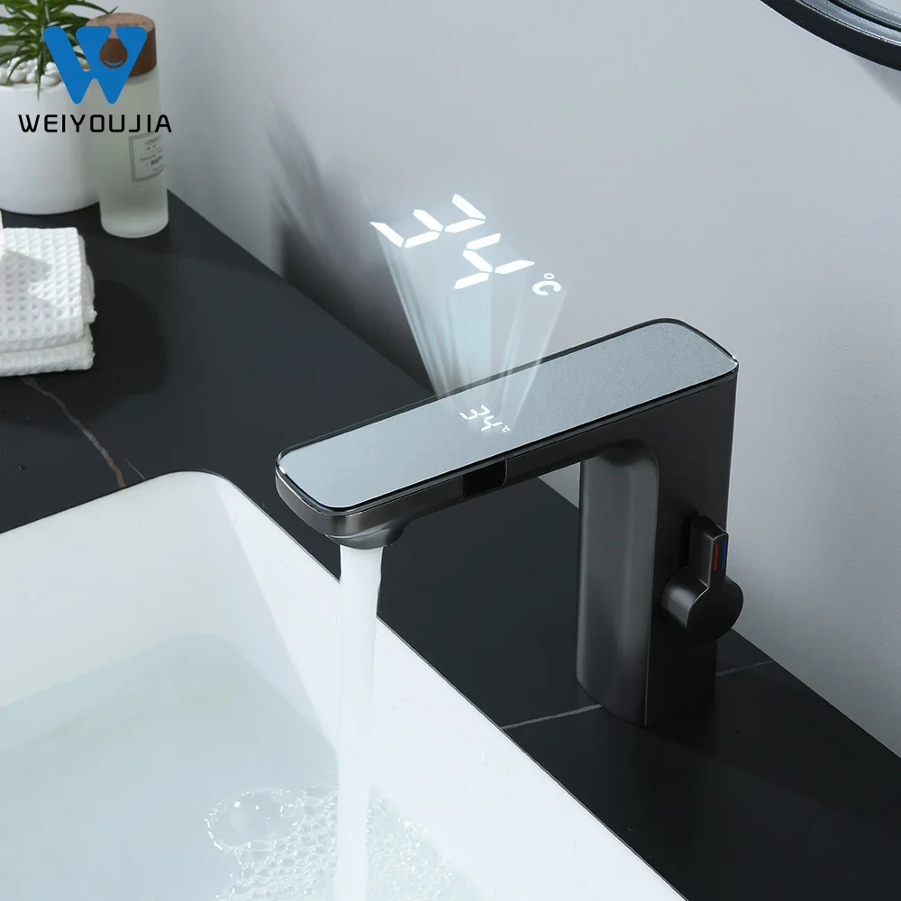 

Smart Automatic Faucet Sensor Faucet Bathroom Infrared Basin Mixer Faucet