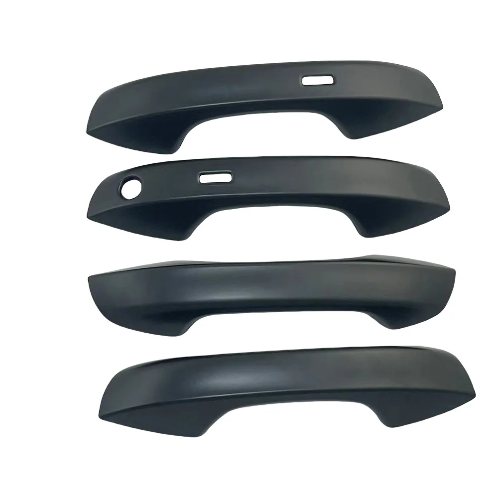 Gloss Black Carbon Fiber  Door Handle Cover Trim For Volkswagen California Concept T7 2023 2024 2025 Car Accessories