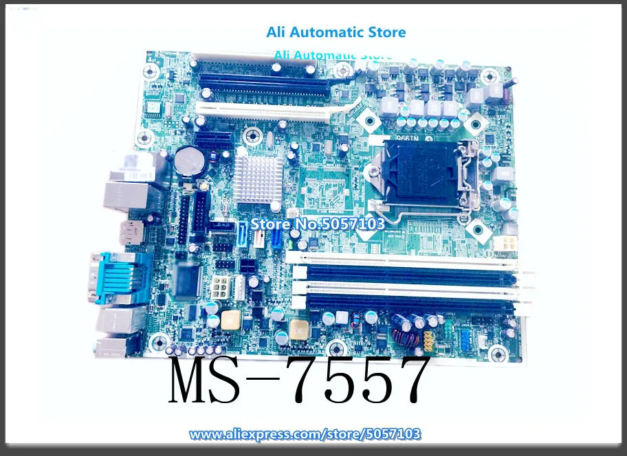 8100 SFF Q57 MS-7557 531991-001 505802-001 Tested 90% New