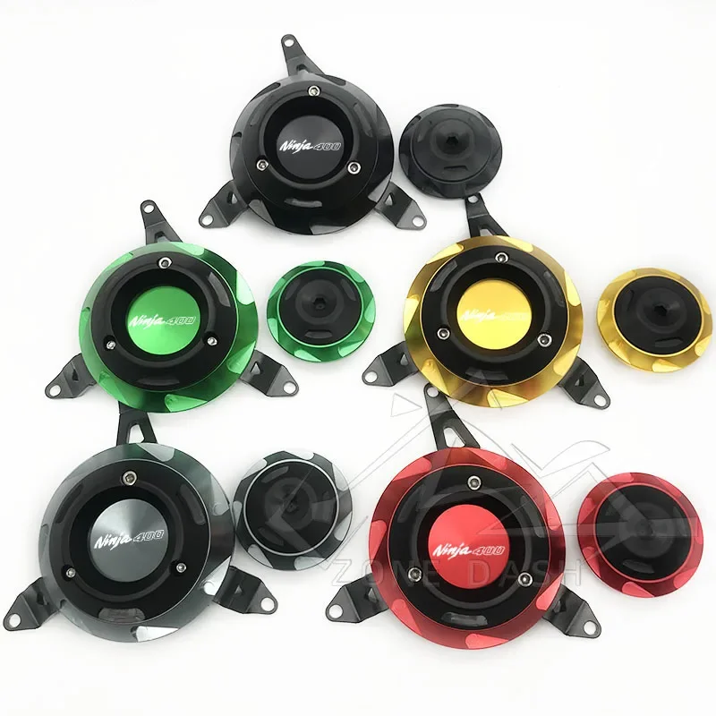 

Motorcycle Engine Guard Set Side Protective Cover Crash Slider Falling Protector For KAWASAKI NINJA 400 NINJA400 2018-2022 21 20