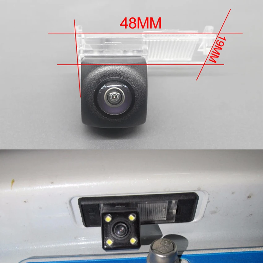 Rear View Camera For Citroen C3 MK3 2016 2017 2018 2019 CCD Night Vision Backup Camera license Plate Camera Reverse Fisheye Lens