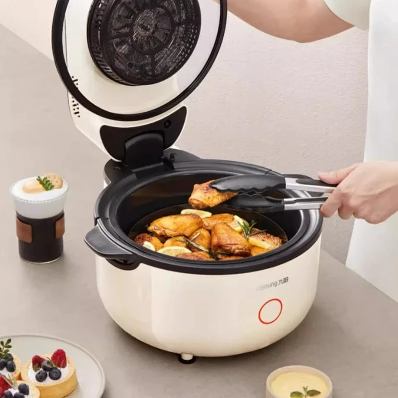 220V Air Fryer No Need To Flip Over Quick and Tender Grilling Steam Oven Large Capacity Electric Fryer V1 fridora sin aceite