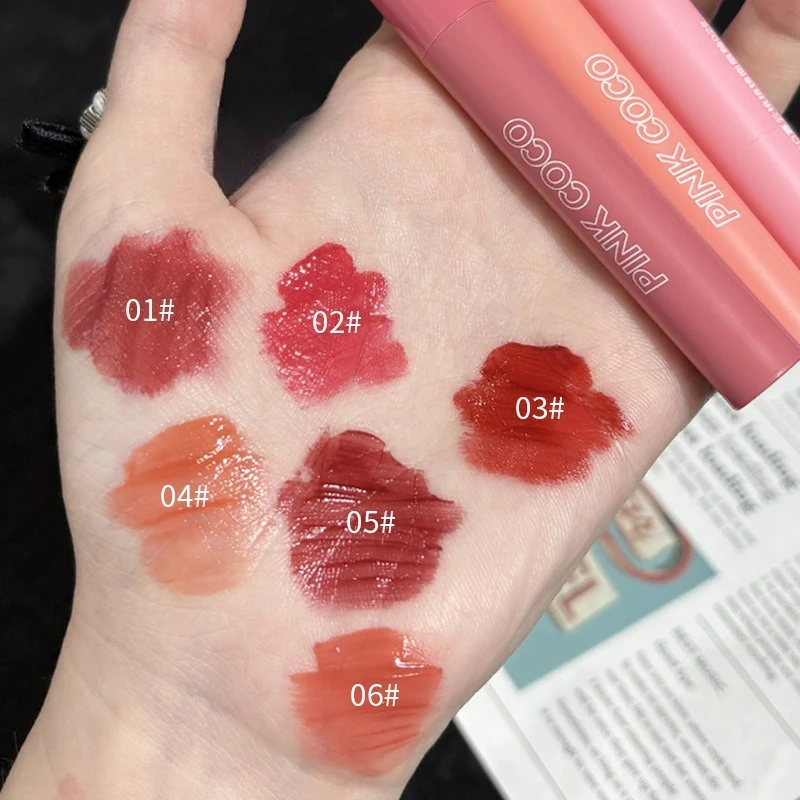 Juego de brillo de labios hidratante, esmalte de labios hidratante, maquillaje hidratante, lápiz labial líquido, cosméticos, tubos de brillo de labios