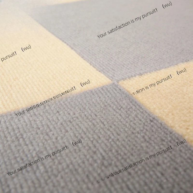 

Self-adhesive splicing carpet ins style Nordic modern pet wear-resistant living room bedroom carpet floor mat