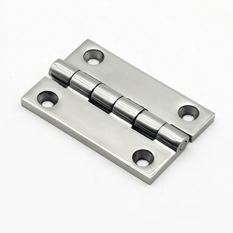 

304 Stainless Steel Hinge Daquan Heavy Industrial Equipment Cabinet Door Load-Bearing Flat Hinge CL253-2H Direct Selling