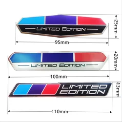 Aluminum limited edition car sticker for BMW car  motorcycle rear rearview mirror fuel tank front and body side decoration badge