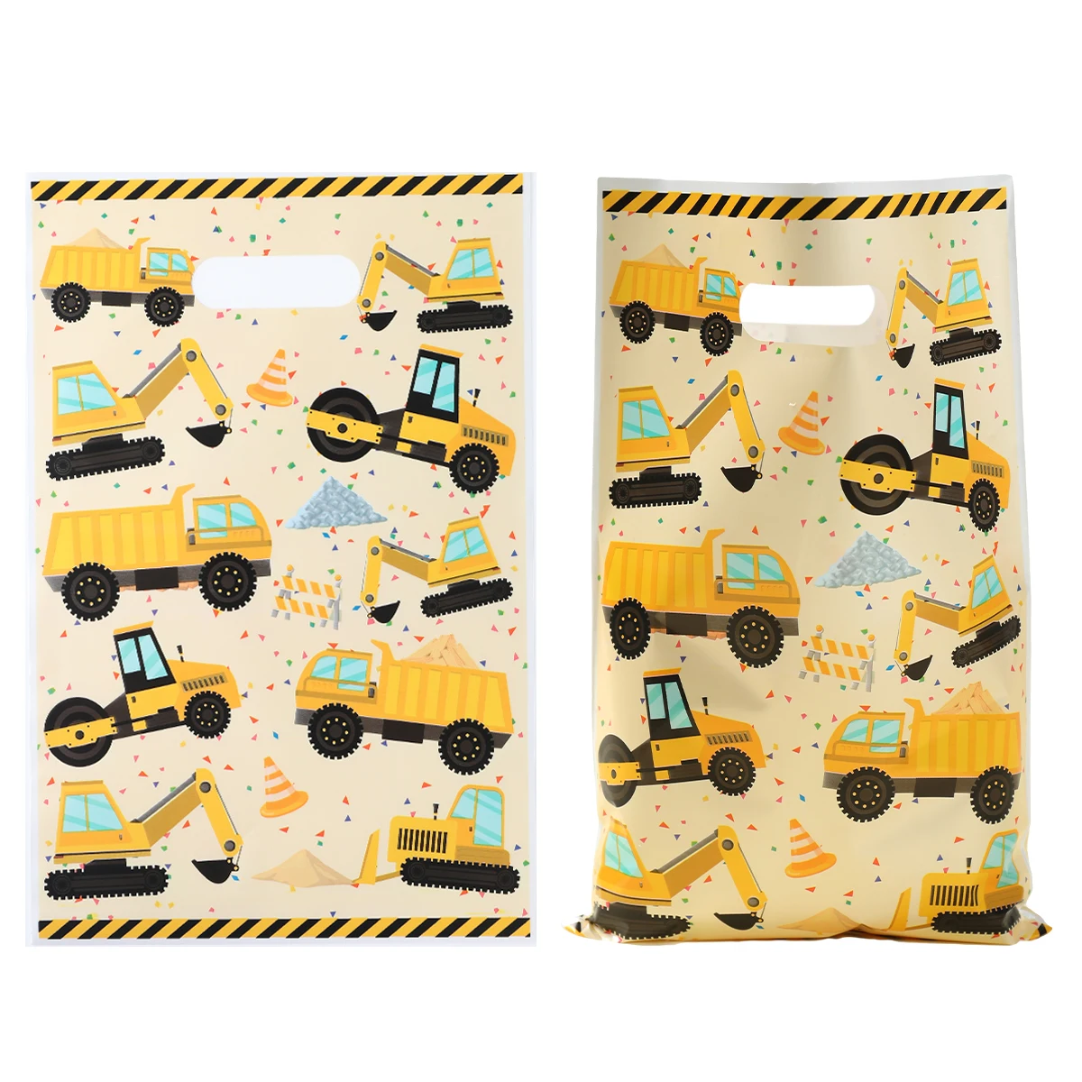 أكياس الحلوى البناء كوكي أكياس الحلوى لودر أطفال بالريموت كنترول موضوع حفلة عيد ميلاد ديكور الاطفال الصبي استحمام الطفل لوازم هدية 2027